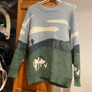 Aelfric Eden authentic cow sweater